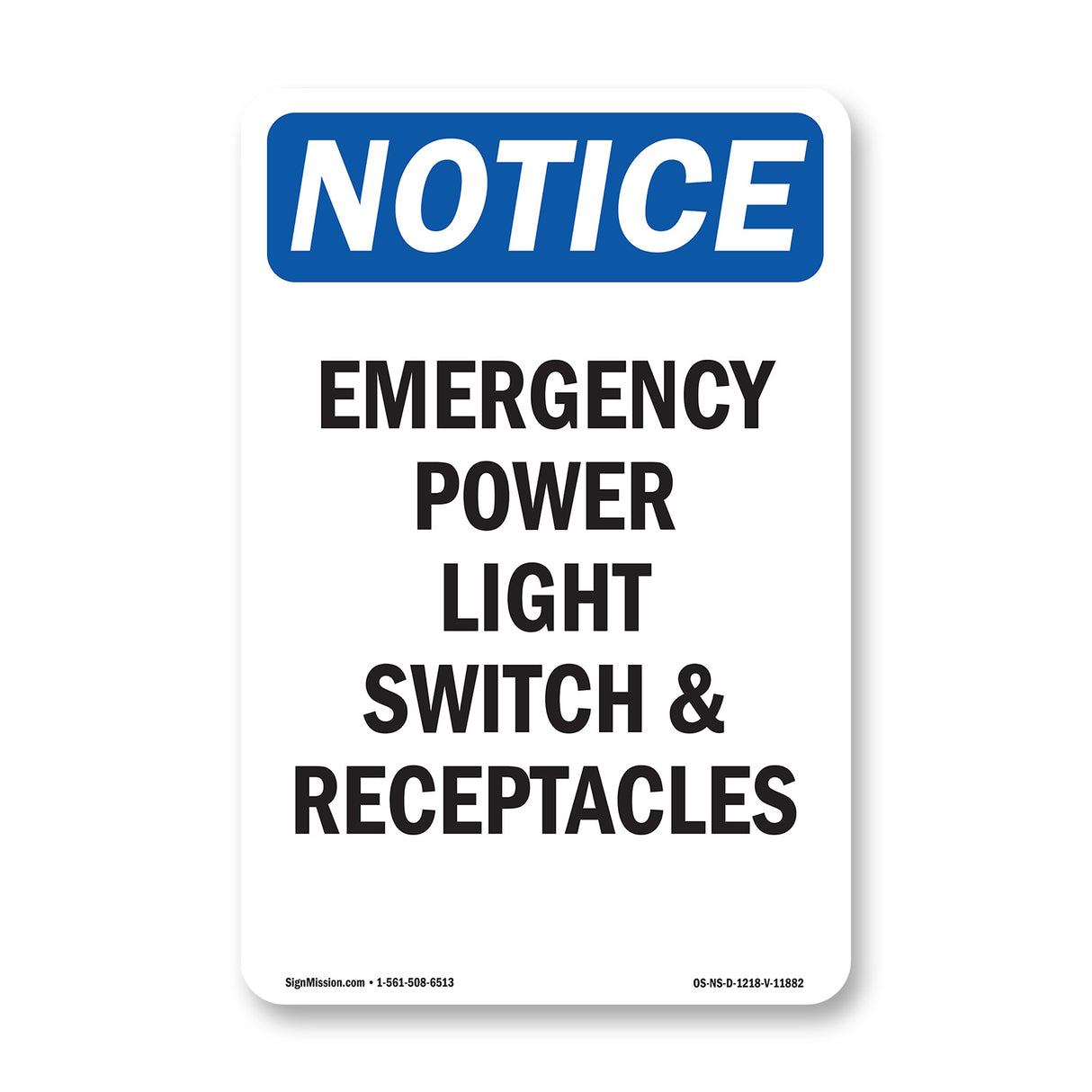 Emergency Power Light Switch And Receptacles