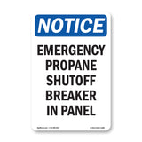 Emergency Propane Shutoff Breaker In Panel