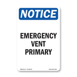 Emergency Vent Primary