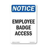 Employee Badge Access