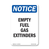 Empty Fuel Gas Cylinders