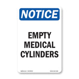 Empty Medical Cylinders