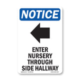 Enter Nursery Through Side Hallway