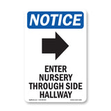 Enter Nursery Through Side Hallway