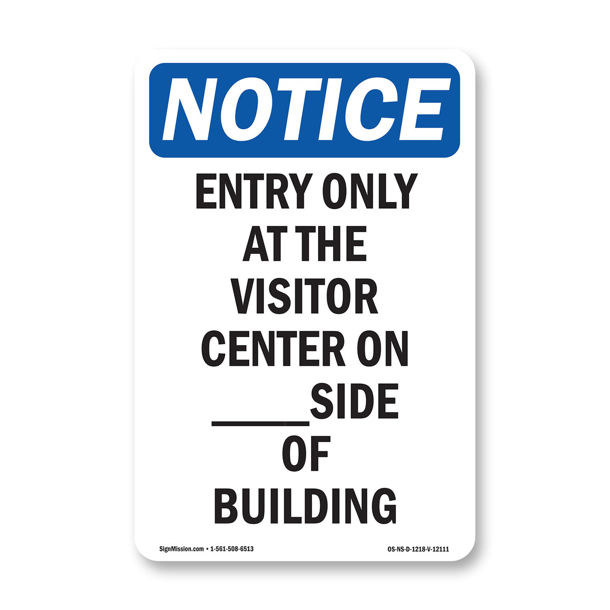 Entry Only At The Visitor Center On ____