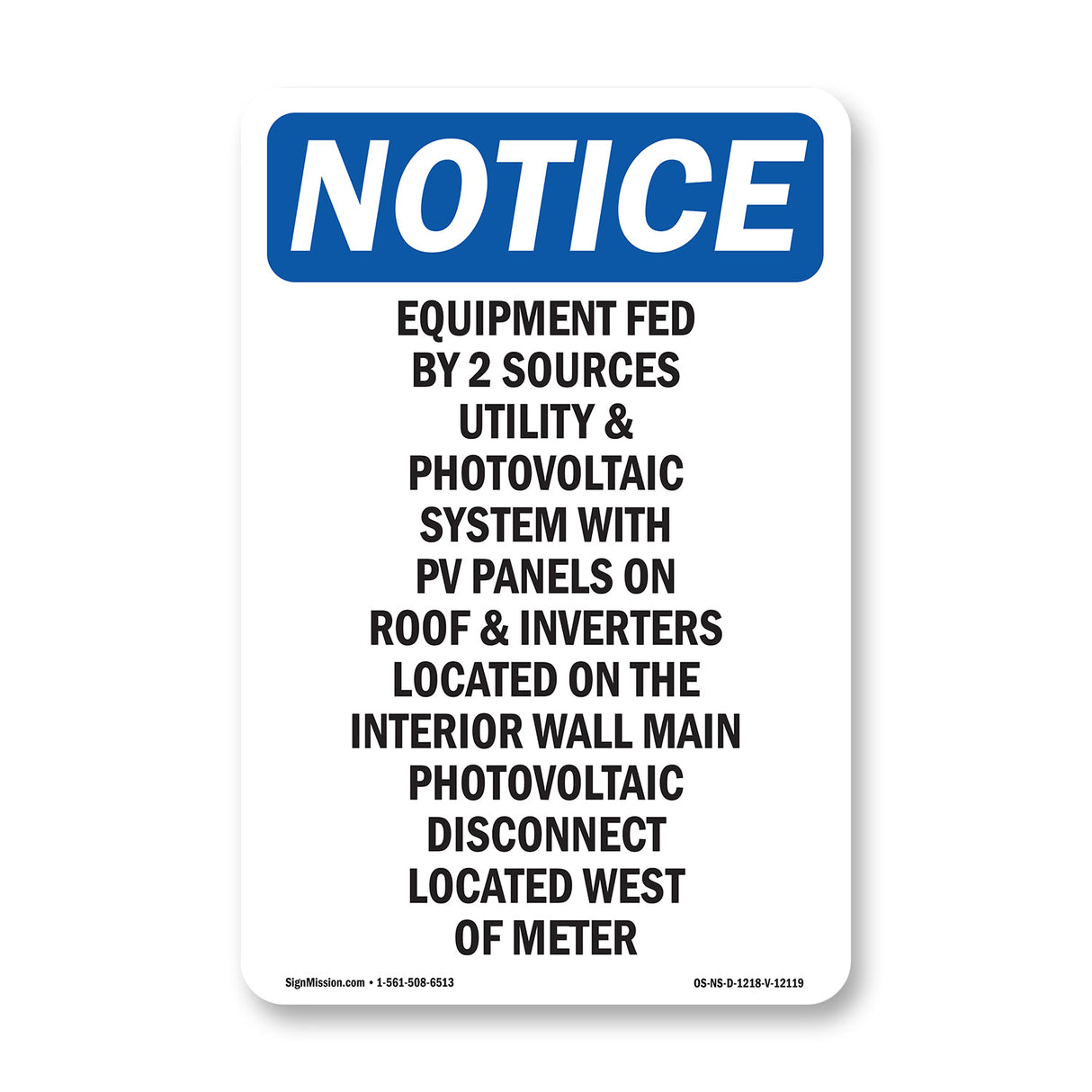 Equipment Fed By 2 Sources Utility And Photovoltaic