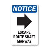 Escape Route Shaft Manway [Right