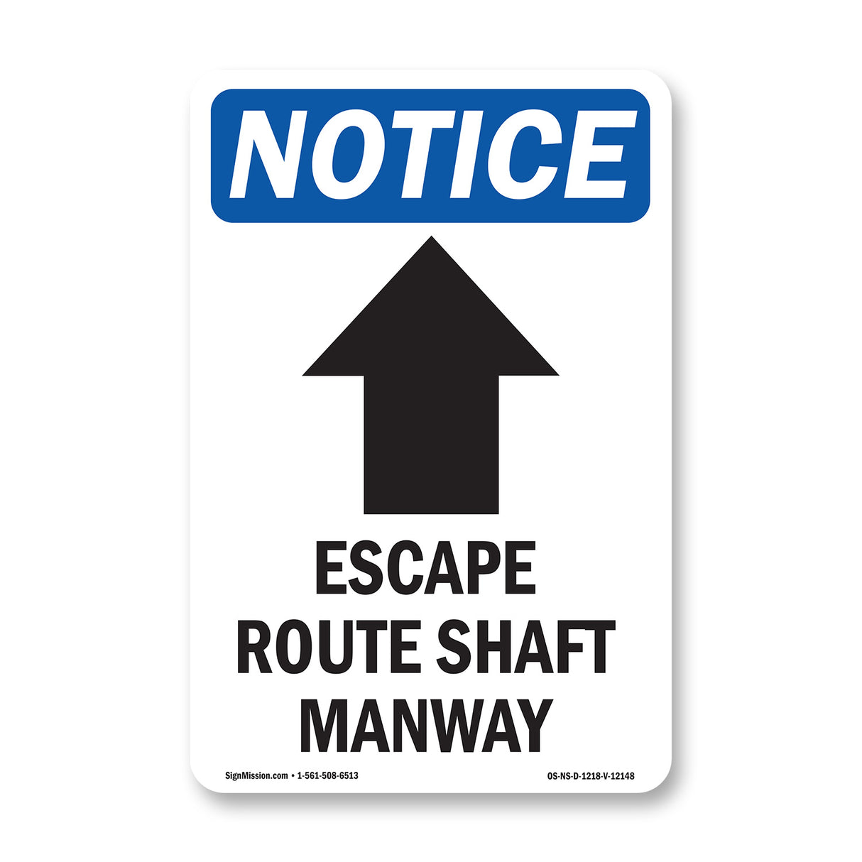 Escape Route Shaft Manway [Up Arrow]