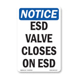 ESD Valve Closes On ESD