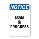 Exam In Progress