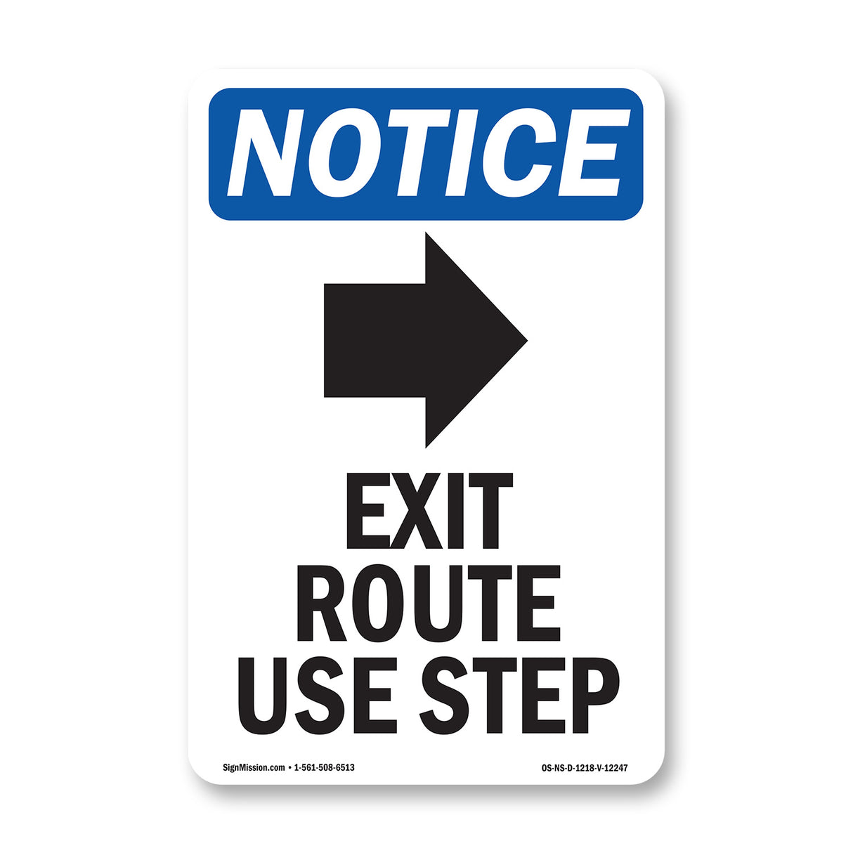 Exit Route Use Step
