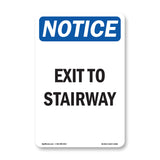 Exit To Stairway