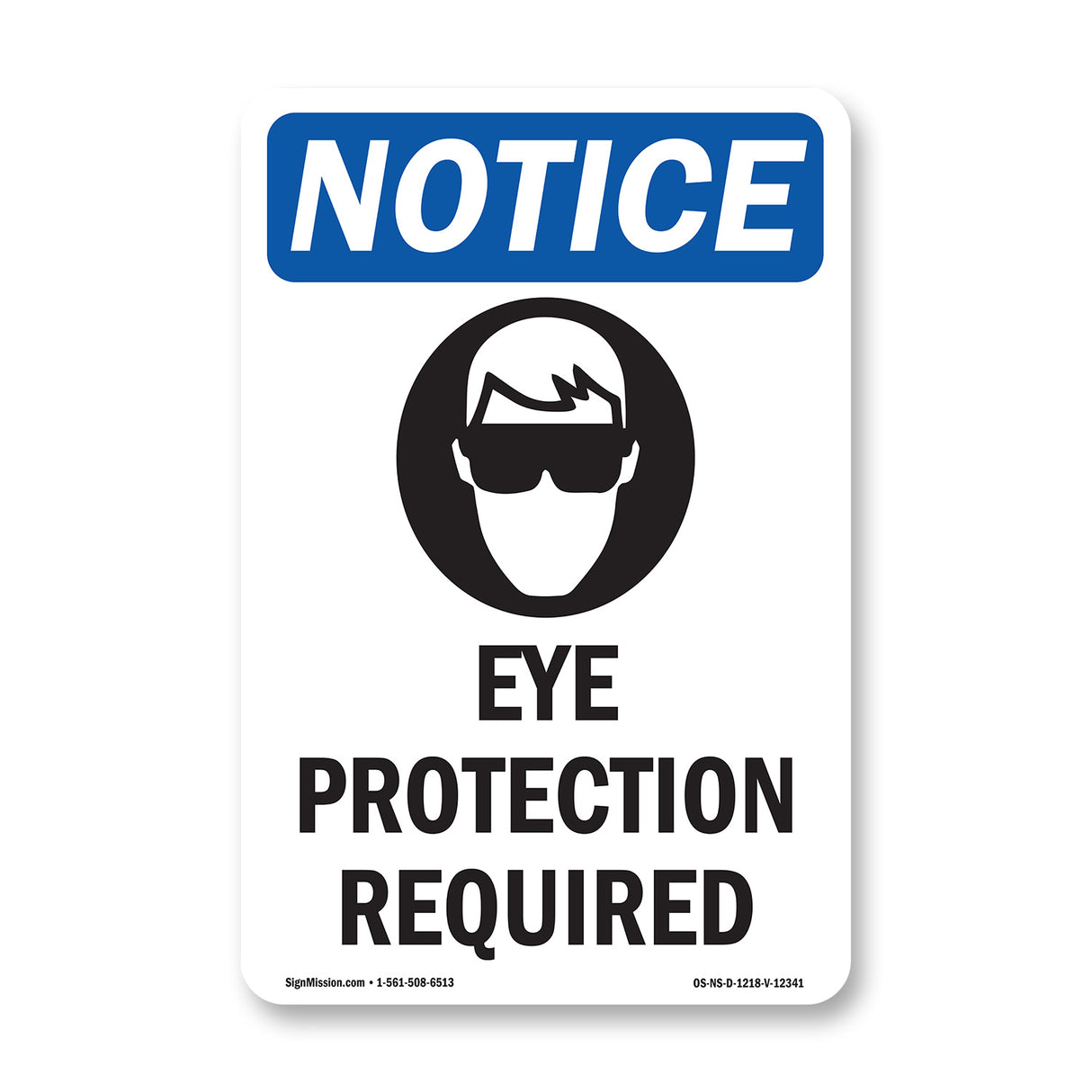 Eye Protection Required