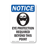 Eye Protection Required Beyond
