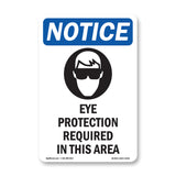 Eye Protection Required In This Area