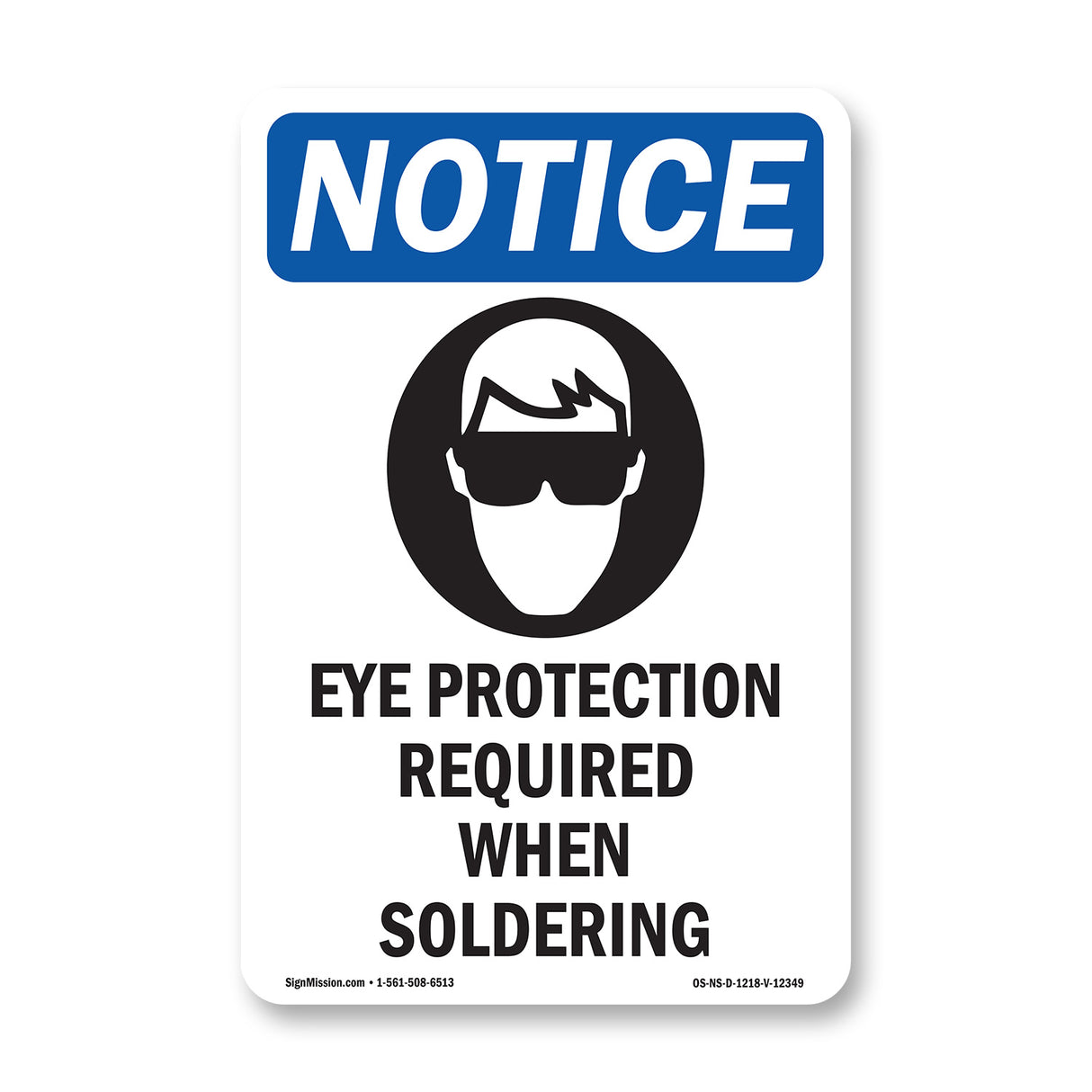 Eye Protection Required When Soldering
