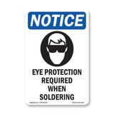 Eye Protection Required When Soldering