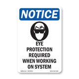 Eye Protection Required