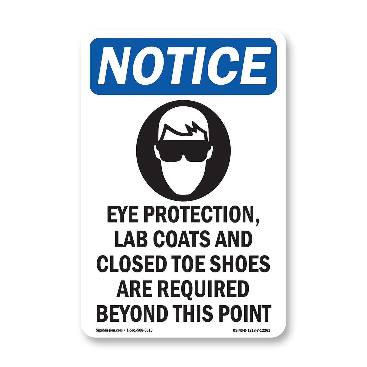 Eye Protection, Lab Coats And