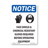 Face Shield & Chemical Resistant