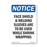 Face Shield & Welding Sleeves Are To Be