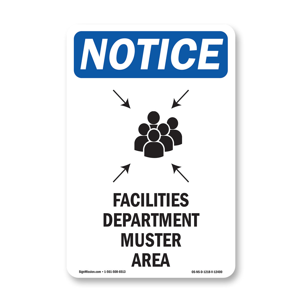 Facilities Department Muster Area