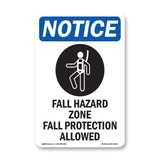 Fall Hazard Zone Fall Protection
