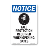 Fall Protection Required