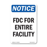 FDC For Entire Facility