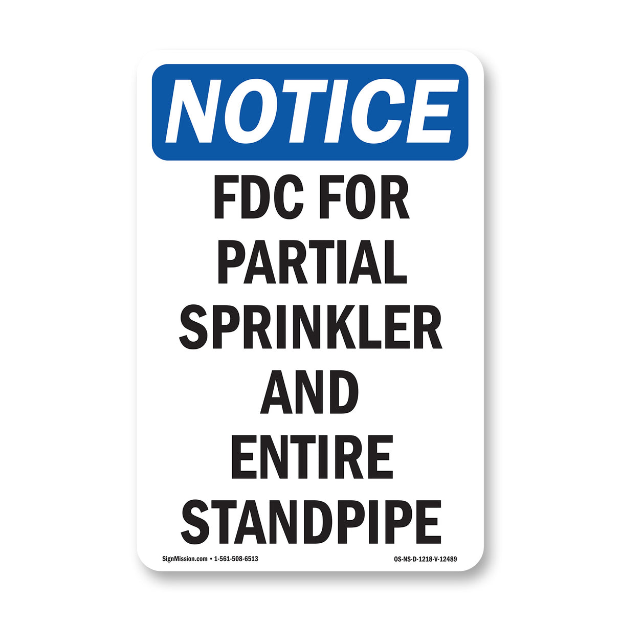 FDC For Partial Sprinkler And Entire Standpipe