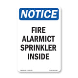 Fire Alarm CT Sprinkler Inside