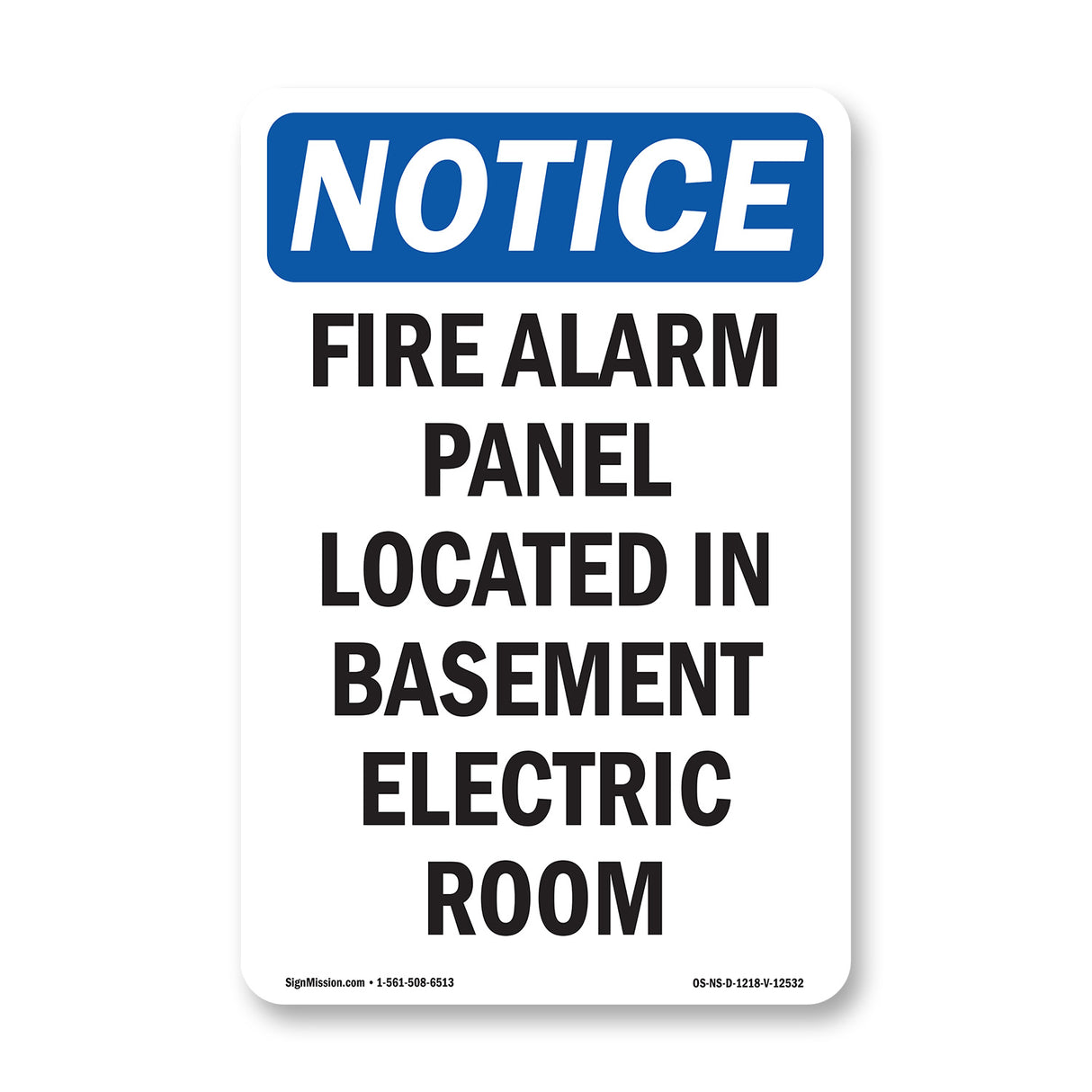 Fire Alarm Panel Located In Basement Electric Room