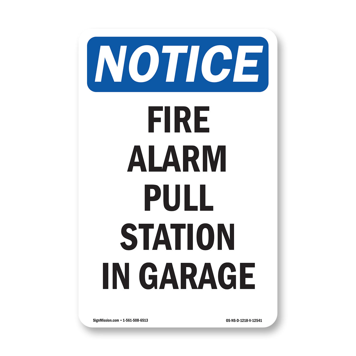 Fire Alarm Pull Station In Garage
