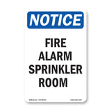 Fire Alarm Sprinkler Room