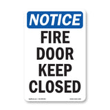 Fire Door Keep Closed