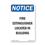 Fire Extinguisher Located In Building