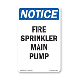 Fire Sprinkler Main Pump