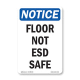 Floor Not ESD Safe