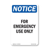 For Emergency Use Only