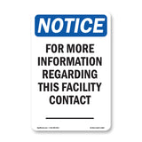 For More Information Regarding