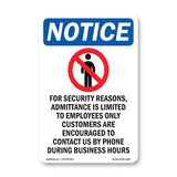 For Security Reasons,