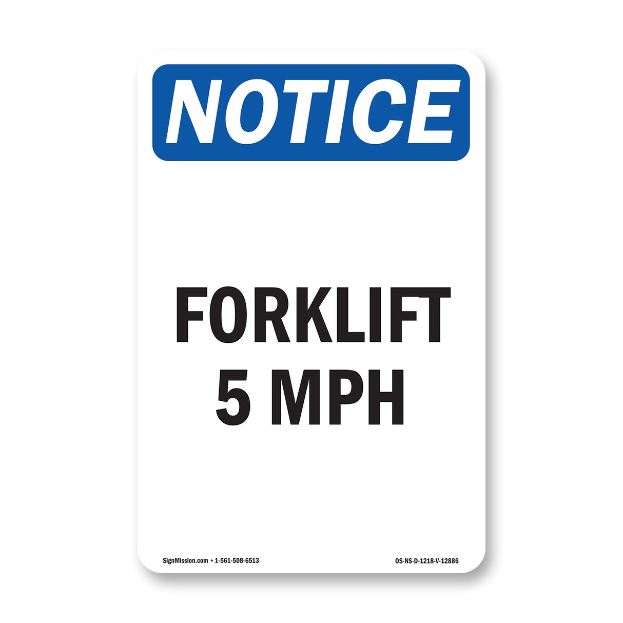 Forklift 5 Mph