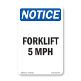 Forklift 5 Mph