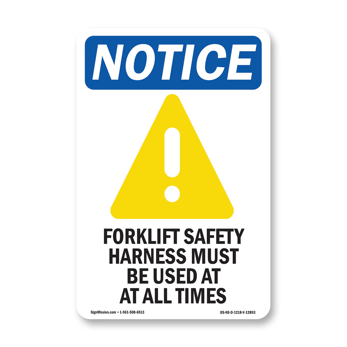 Forklift Safety Harness