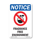 Fragrance Free Environment
