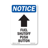 Fuel Shutoff Push Button [Up Arrow]