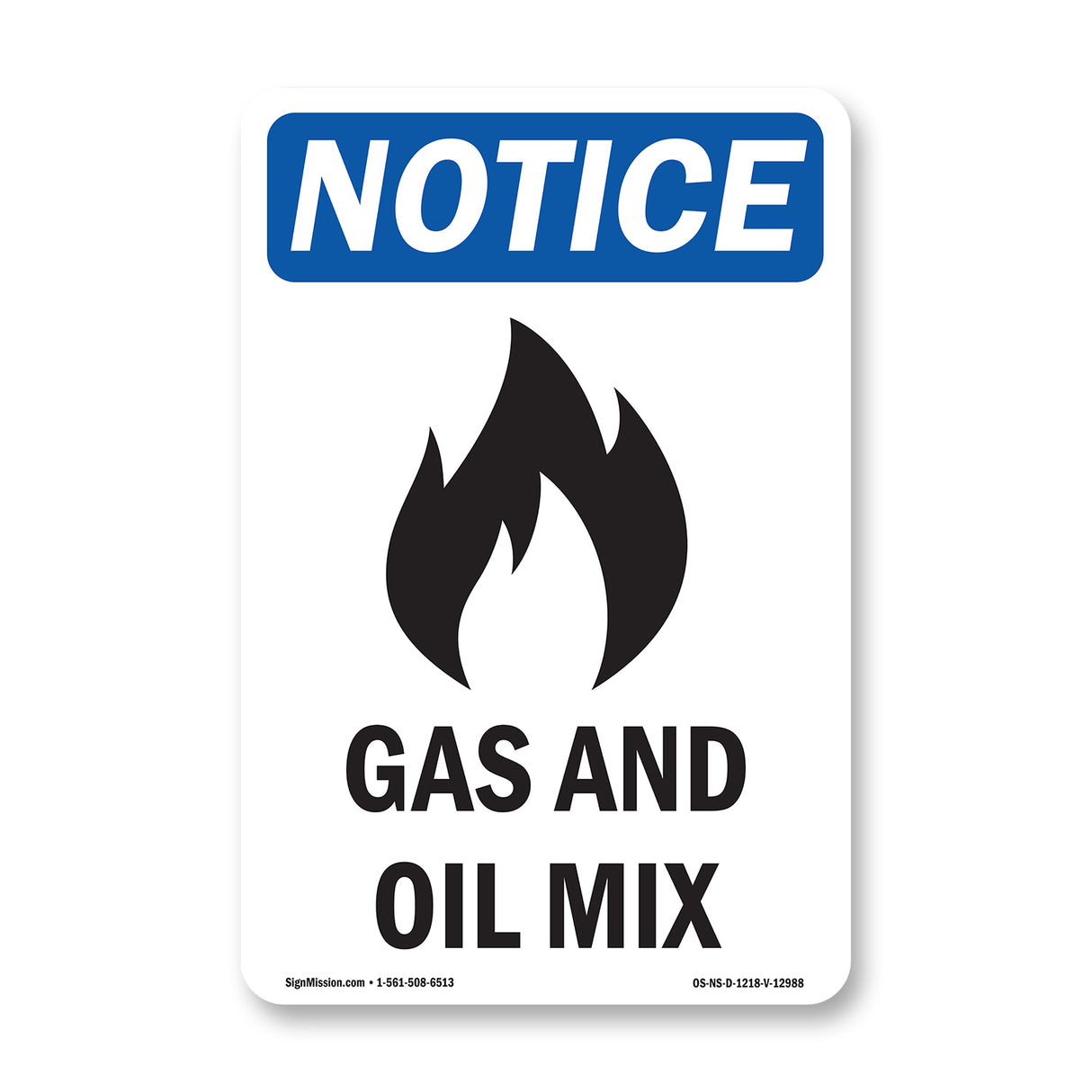 Gas And Oil Mix