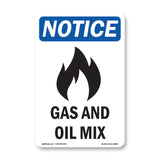 Gas And Oil Mix