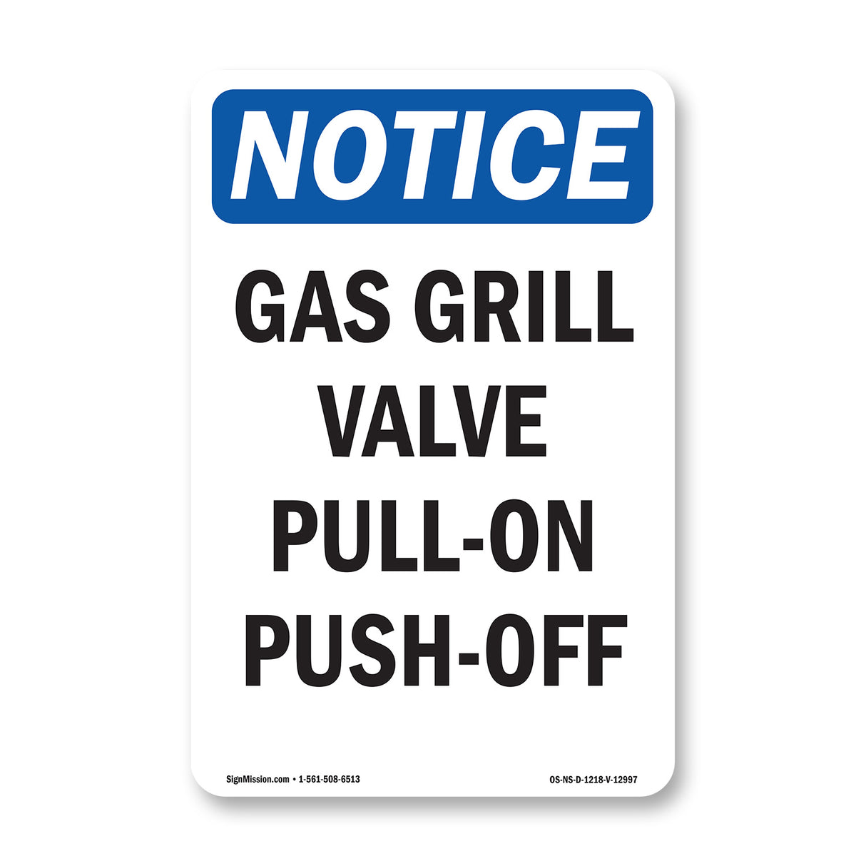 Gas Grill Valve Pull-On Push-Off