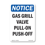 Gas Grill Valve Pull-On Push-Off